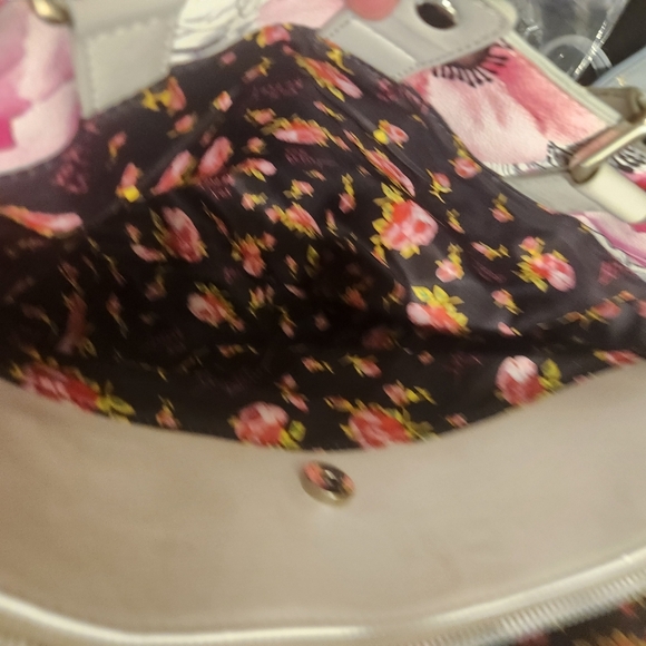 Betsey Johnson Floral Embossed Handbag - Picture 12 of 15